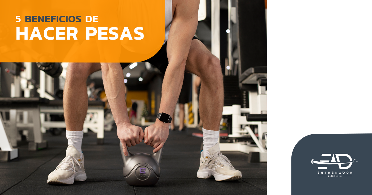 Te presentamos las 5 ventajas de hacer pesas
